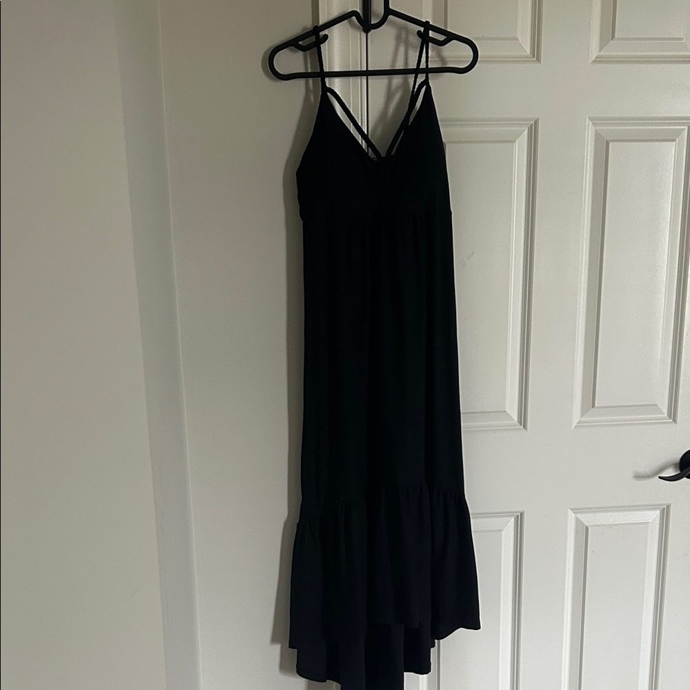 Elegant Black Maxi Dress
